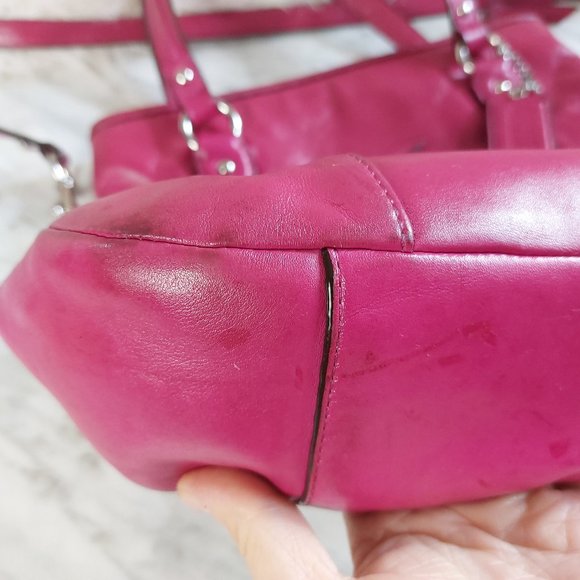 Coach F23901 Pink Daisy Leather Mia Leather Crossbody Bag - Picture 7 of 15